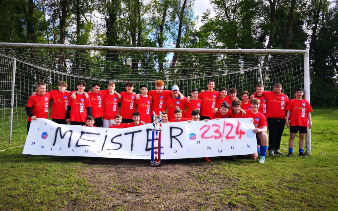 GESCHAFFT ! U15 holt sich die Meisterschaft !