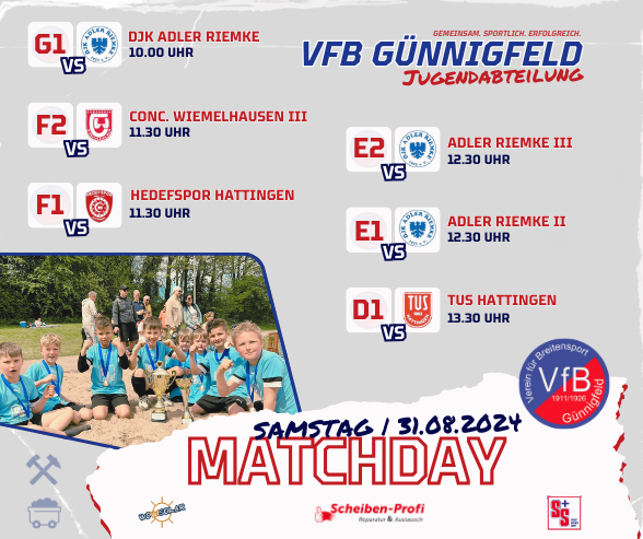 Endlich wieder Jugendfussball im Sportzentrum Günnigfeld