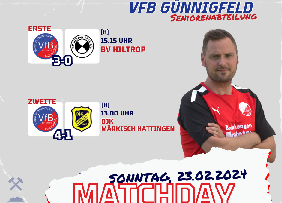 Starke Leistung der VfB Mannschaften!