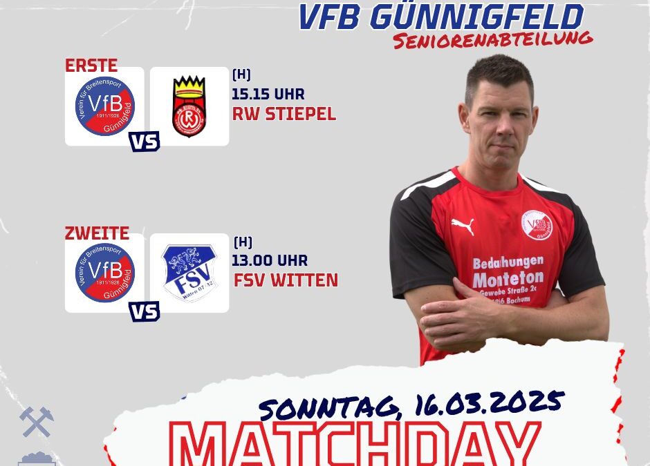 20.Spieltag – Heimspieltag!