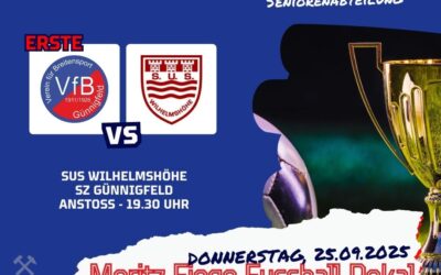 1. Runde im Kreispokal steht an!