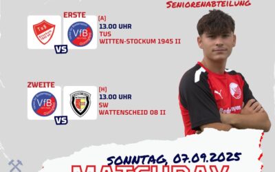 MATCHDAY – 3. Spieltag